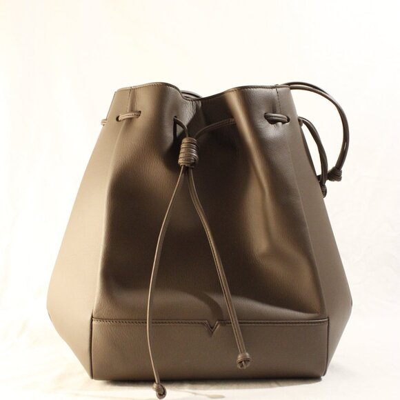 Von Holzhausen - The Large Bucket Backpack - Stone - Vegan Leather (Multi-functi - Picture 2 of 8